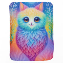 Farbige Fantasy Animal Print