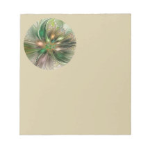 Farbige Fantasy Moderne Abstrakte Fraktal-Blume