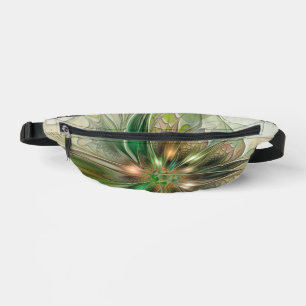Farbige Fantasy Moderne Abstrakte Fraktale Blume Bauchtasche
