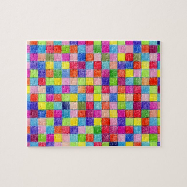 Farbige Farbe im Muster der Grafik (Horizontal)