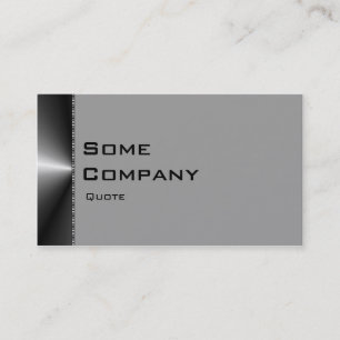 Farbige Farbe (Schwarz und Weiß) Visitenkarte