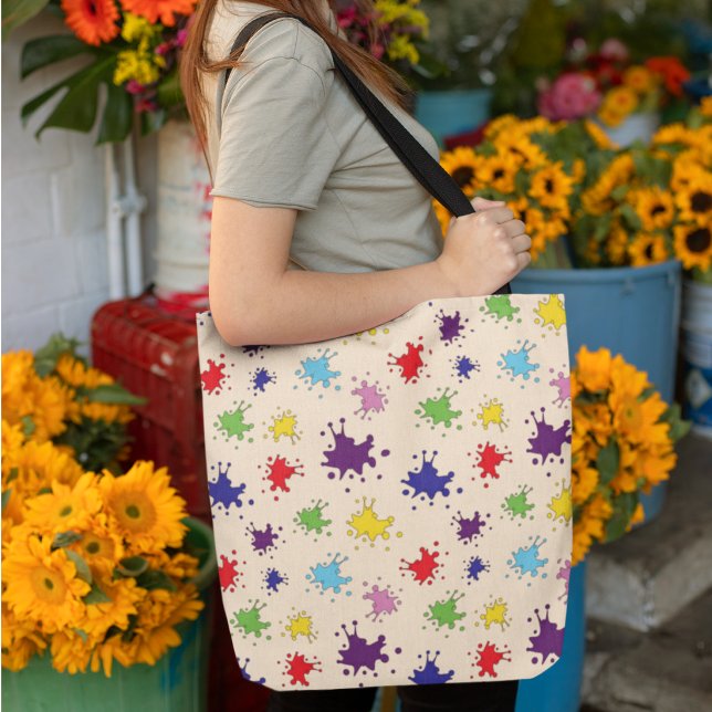 Farbige Farbe Spritzer Tinte Splash Tasche (Von Creator hochgeladen)