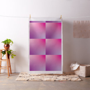 Farbige Farbleuchte Kissenplatz Rosa und Lila Stoff