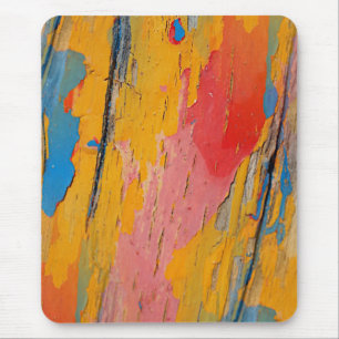 Farbige Farbspritzer Mousepad
