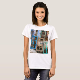 Farbige Fensterrahmen T-Shirt