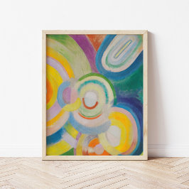 Farbige Festplatten | Robert Delaunay Poster