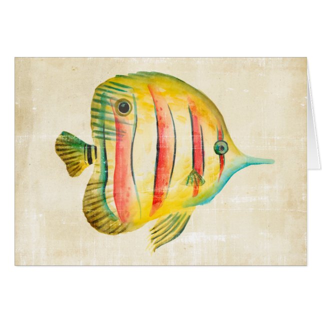 Farbige Fische (Vorderseite (Horizontal))