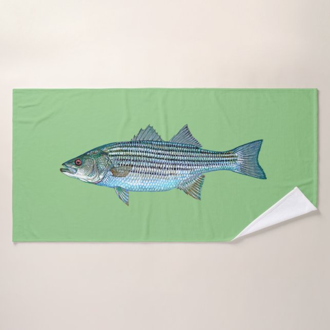 Farbige Fische Badehandtuch (Badehandtuch)