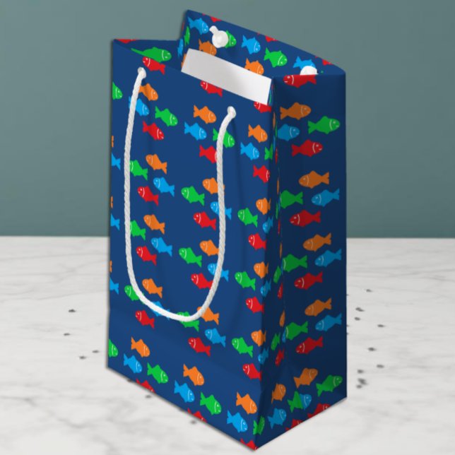 Farbige Fische Kleine Geschenktüte (Von Creator hochgeladen)