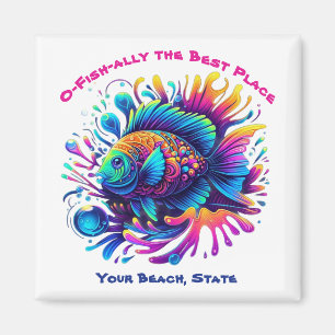 Farbige Fische Magnet