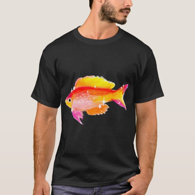 farbige Fische T-Shirt (Vorderseite)
