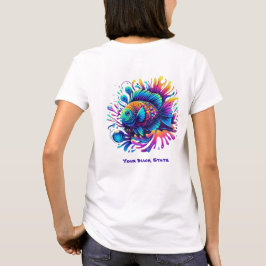 Farbige Fische T-Shirt