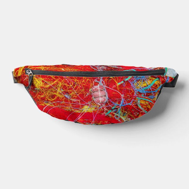 Farbige Fischernetze Bauchtasche (Ablage )