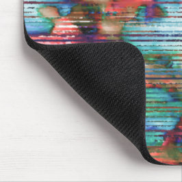 Farbige Flecken mit abgerundeten Streifen, virtuel Mousepad