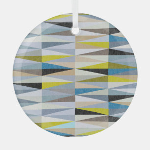 Farbige Fliesen aus Diamant Ornament Aus Glas