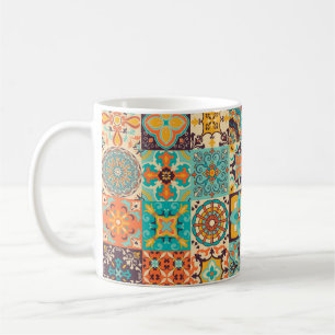 Farbige Fliesen Azulejos. Traditionelles Portugies Kaffeetasse
