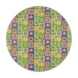 Farbige Fliesen Schneidebrett