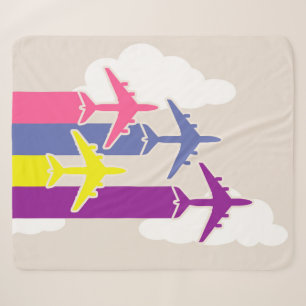 Farbige Flugzeuge Sherpadecke