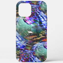 Farbige Fluktuation virtueller Bilder über Schlach Case-Mate iPhone Hülle