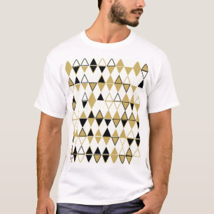 Farbige Formen, geometrisch abstraktes Muster T-Shirt