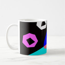 Farbige Formen Kaffeetasse