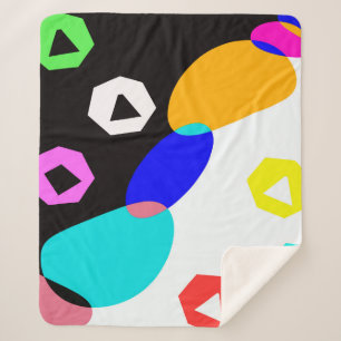 Farbige Formen Sherpadecke