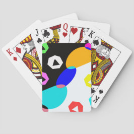Farbige Formen Spielkarten