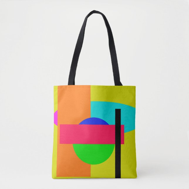 Farbige Formen Tasche (Vorderseite)