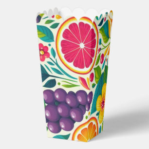 Farbige Früchte Geschenkschachtel