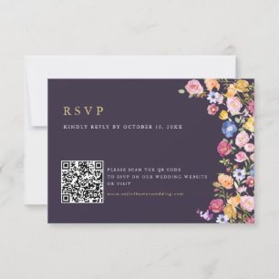Farbige Frühlingsmischung Wildblume Meadow Garden  RSVP Karte