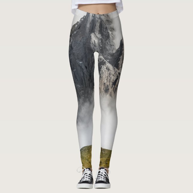 Farbige Galaxie Leggings (Vorderseite)