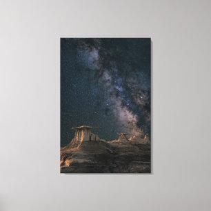 Farbige Galaxie Leinwanddruck