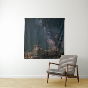 Farbige Galaxie Wandteppich