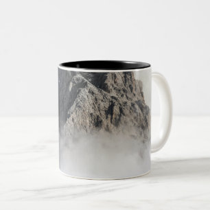 Farbige Galaxie Zweifarbige Tasse