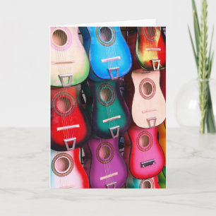 FARBIGE GARANTIEN Grußkarten Karte