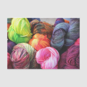 Farbige Garnelen zum Kneten, Crochet Seidenpapier