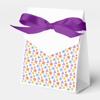 Farbige Gastgeschenk-Tasche mit Blumenmuster, Geschenkschachtel