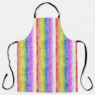 Farbige Gay LGBT Rainbow Flag Design Schürze