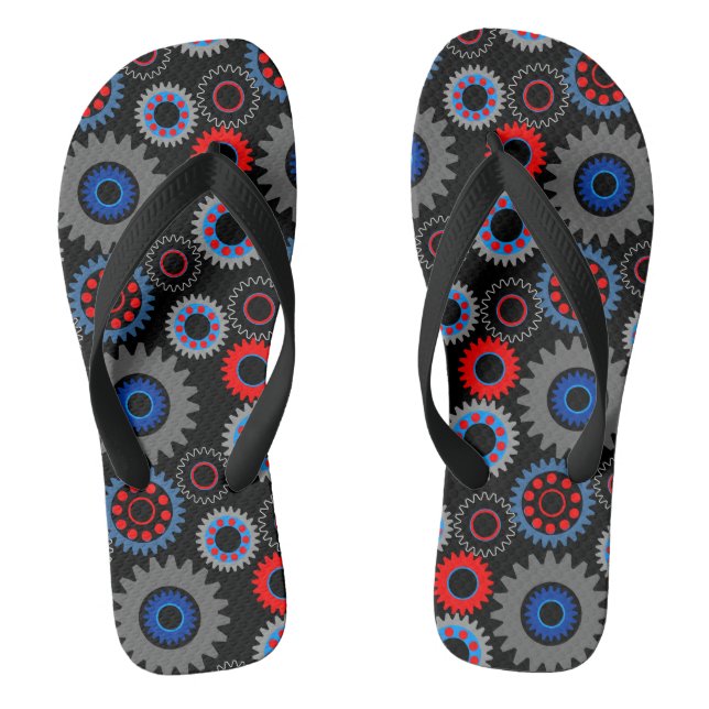Farbige Geber Flip Flops (Fußbett)