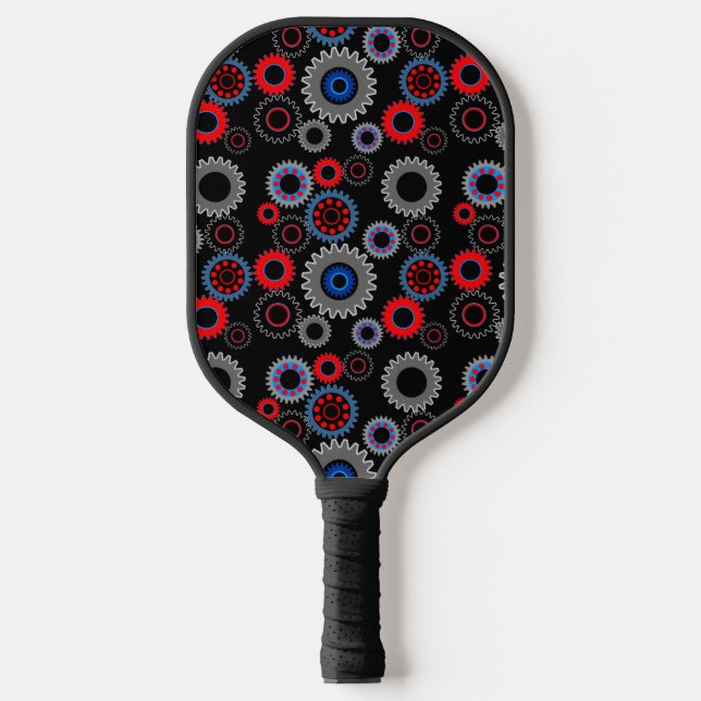 Farbige Geber Pickleball Schläger (Vorderseite)