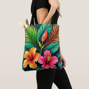 Farbige Gefühle: Abstraktes Gesicht Tasche