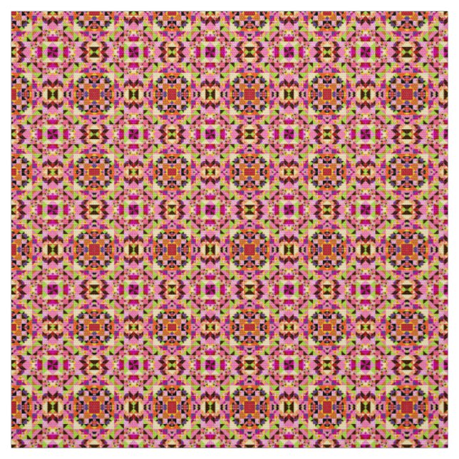 Farbige geometrische Muster Stoff (Muster)