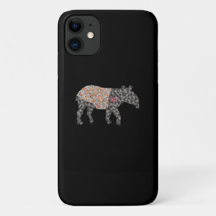 Farbige gepunktete Malayan Tapir Case-Mate iPhone  Hülle