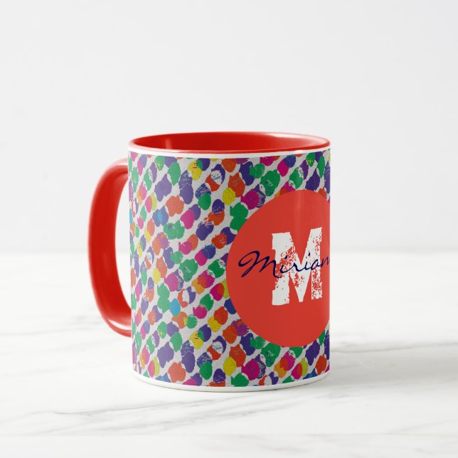 Farbige Geräusche. Tasse (Vorderseite Links)