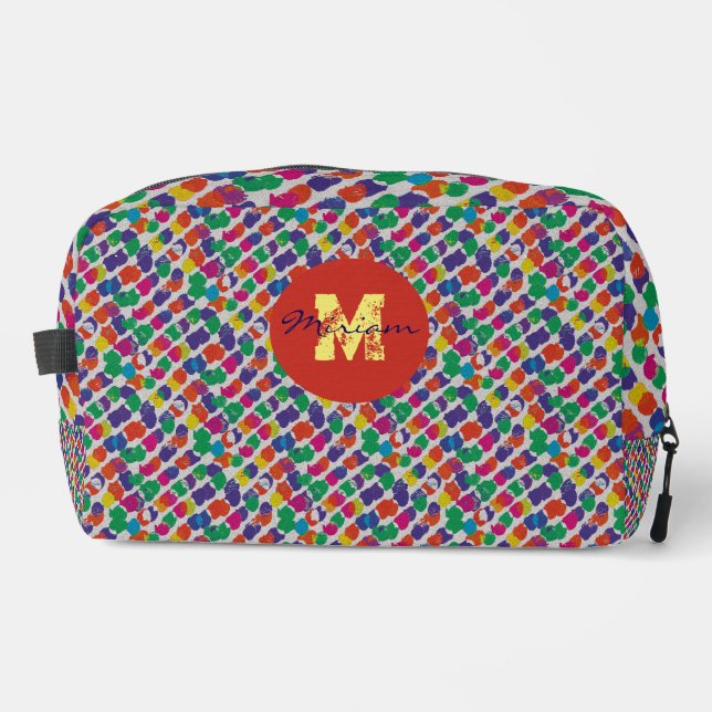 Farbige Geräusche. Waschbeutel (Vorderseite)