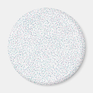 Farbige, gesprenkelte Frühlingspunkte Magnet