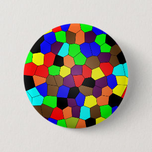 Farbige Glasmosaikfliesen Button