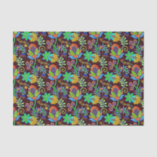 Farbige Glasperlen im Retro-Design 2a Seidenpapier