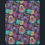 Farbige Glasperlen sehen wie Retro-Blumenmuster au iPad Hülle<br><div class="desc">Farbenfrohe Retro-Blume aus hochwertigen Perlen. Das ist ein Bild von Glasperlen und nicht echten Perlen. Design ist auf anderen Produkten erhältlich.</div>