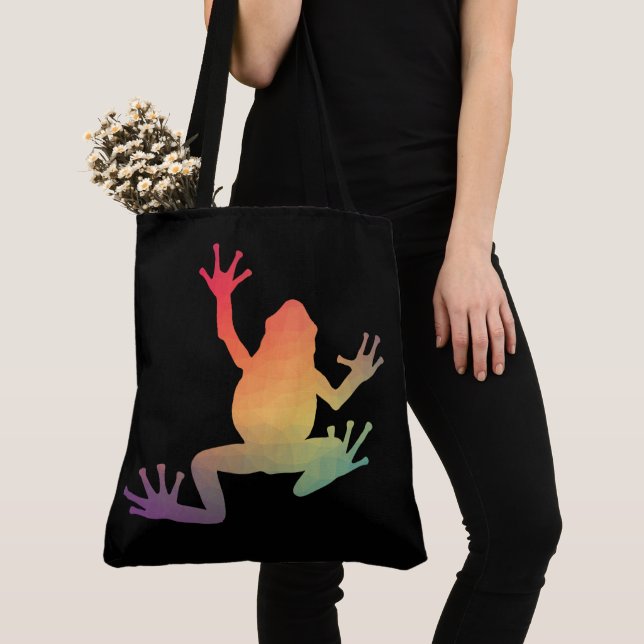 Farbige Gradient Frosch Lover Geschenke Tasche (Von Nahem)